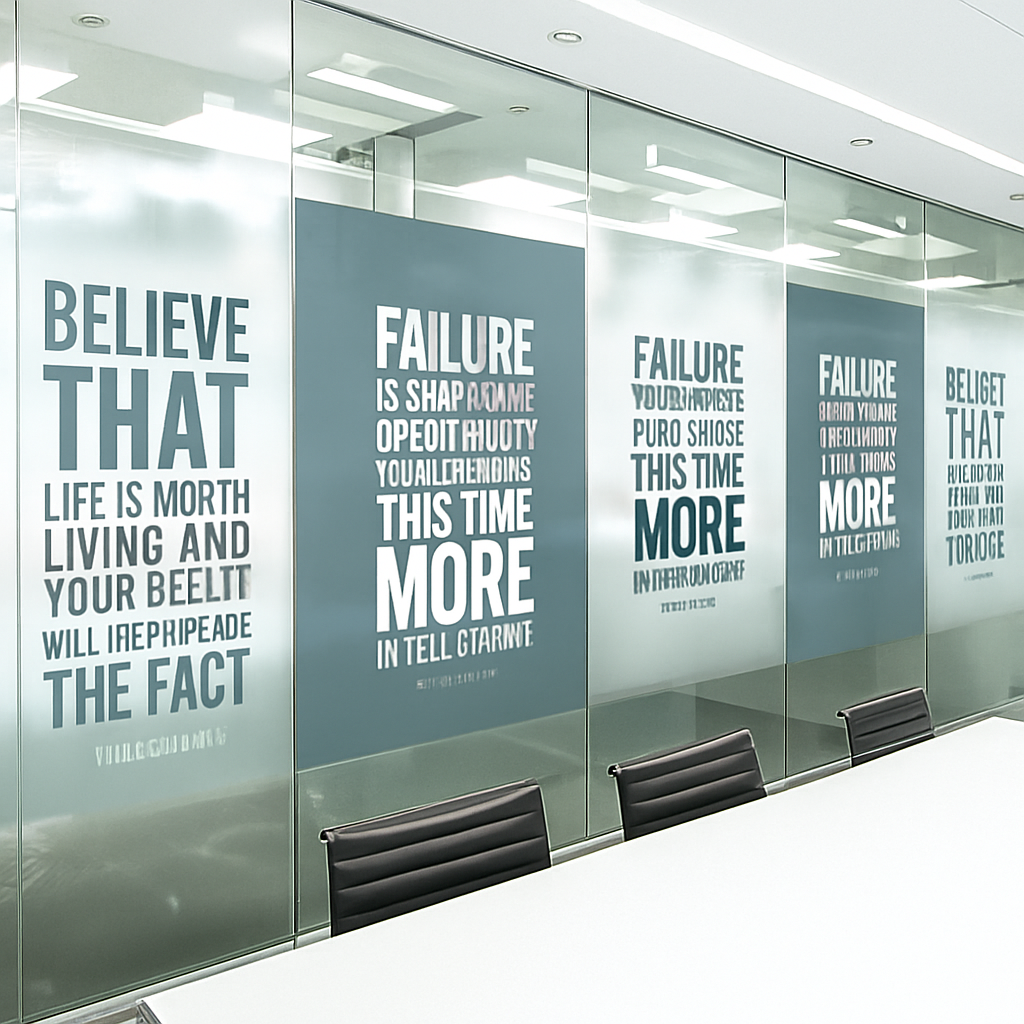 băng rôn decal dán kính