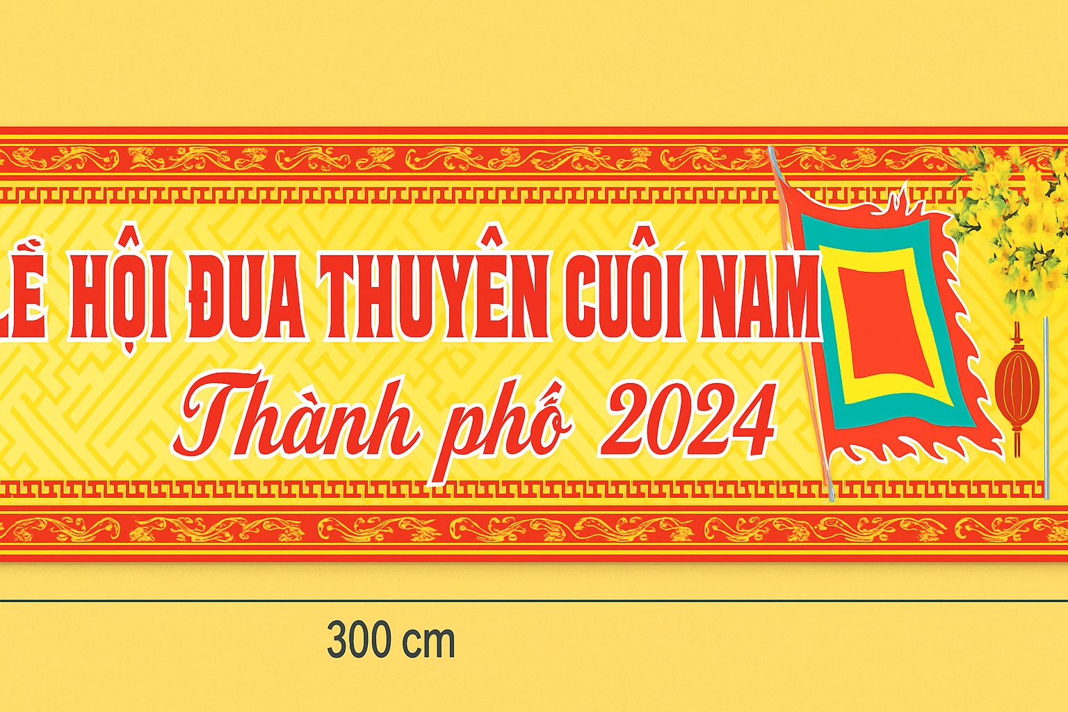 băng rôn Trang Trí Lễ Hội – Sự Kiện Cộng Đồng