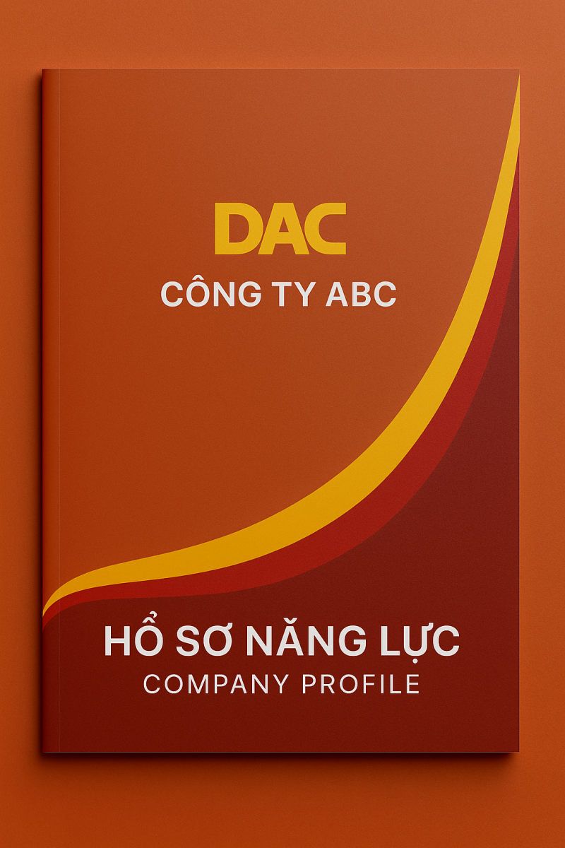 Thiết kế bìa hồ sơ