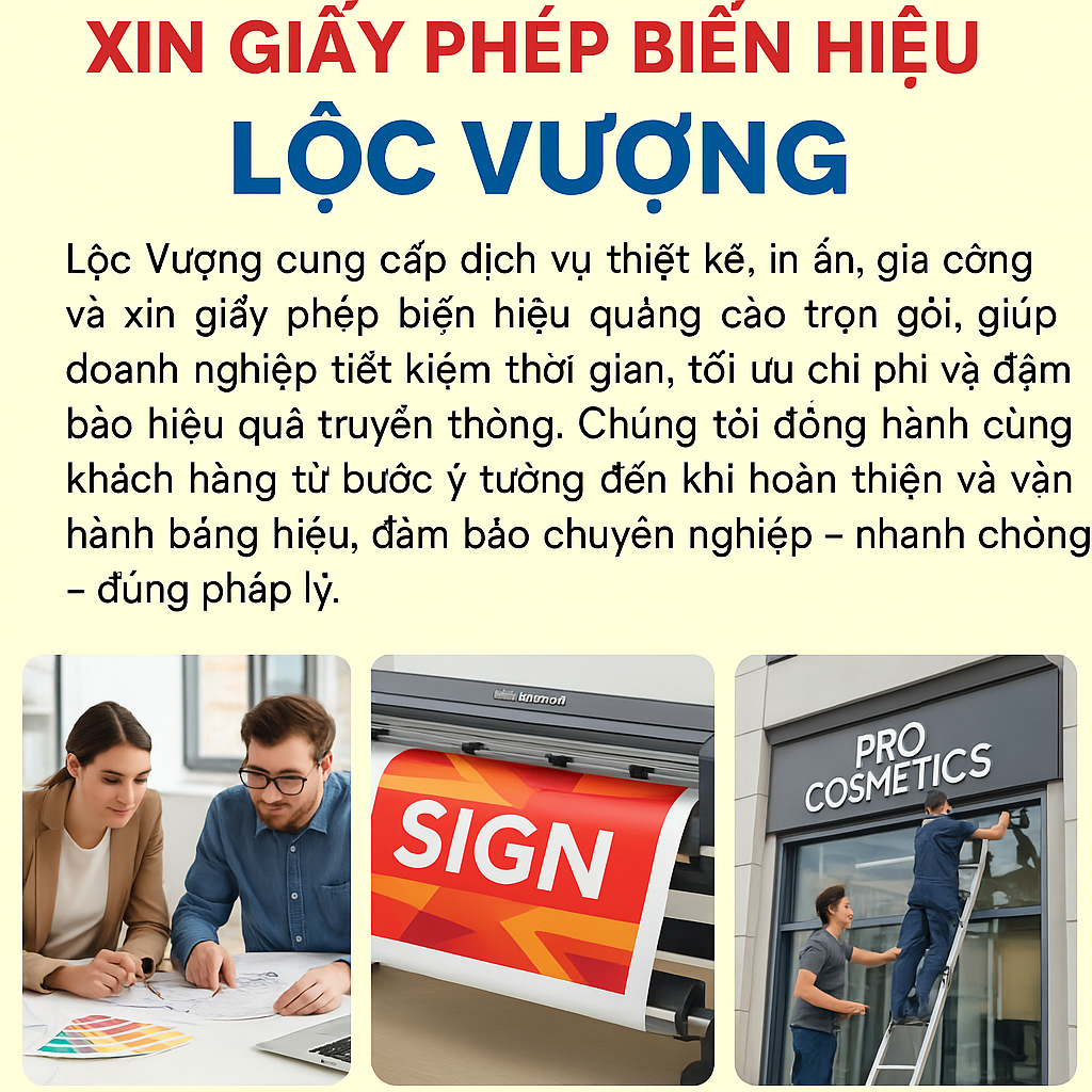 các dịch vụ tại lộc vượng