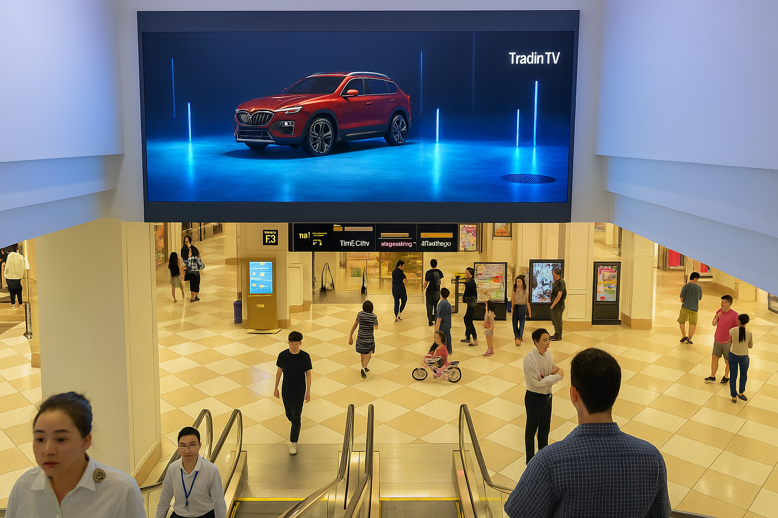 man hinh led Quảng Cáo Trong Nhà