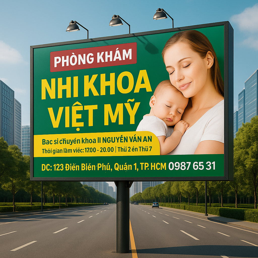Bảng hiệu alu dán decal