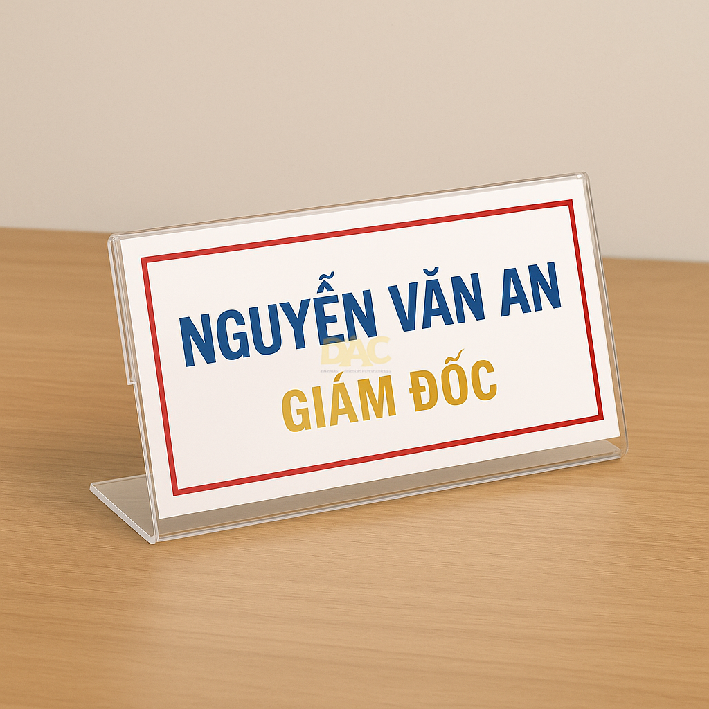 Biển Chức Danh Để Bàn