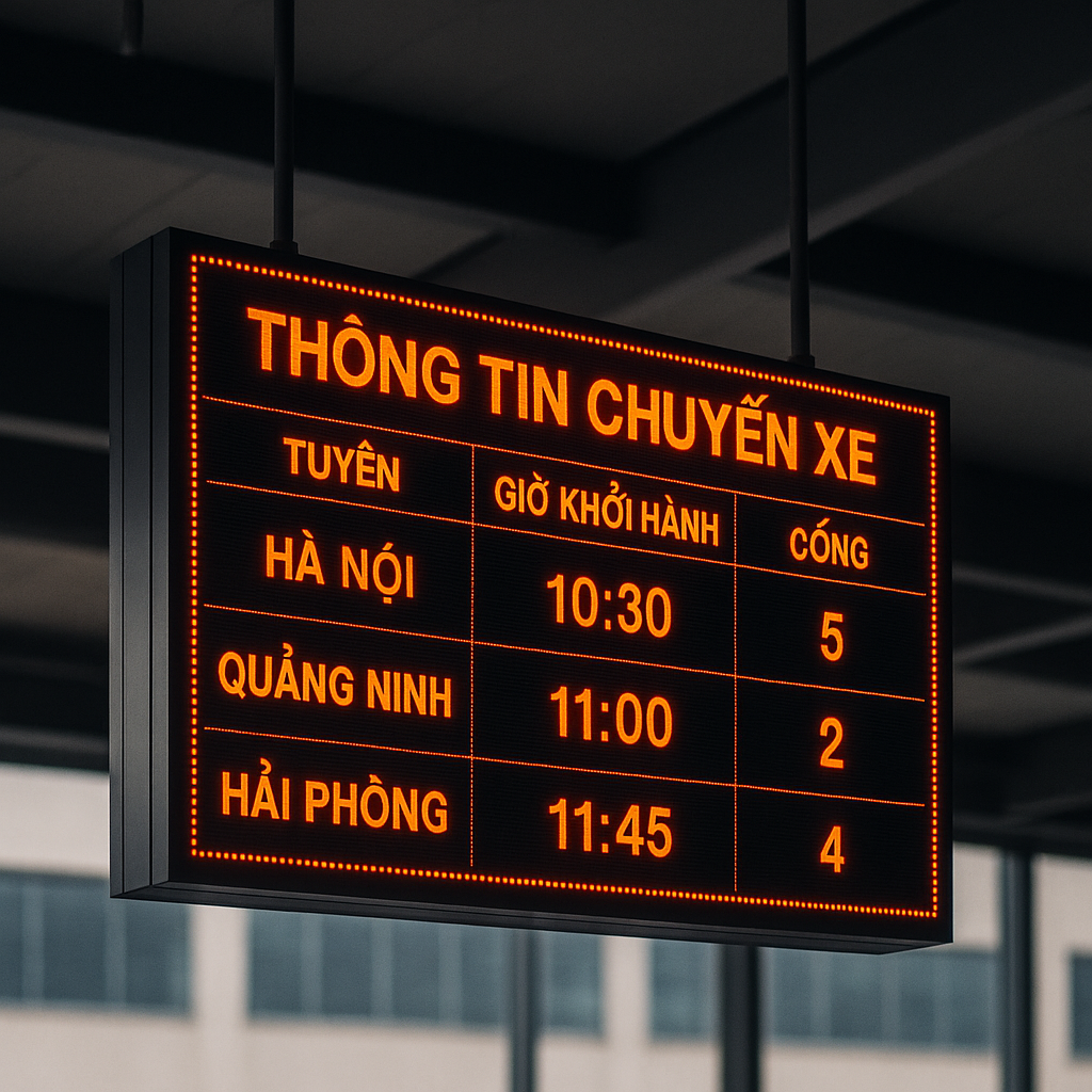 Mẫu màn hình LED