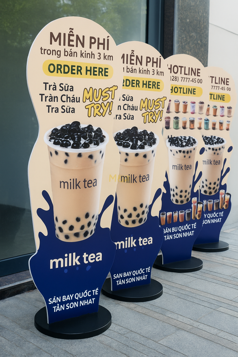 Bảng hiệu formex dán decal