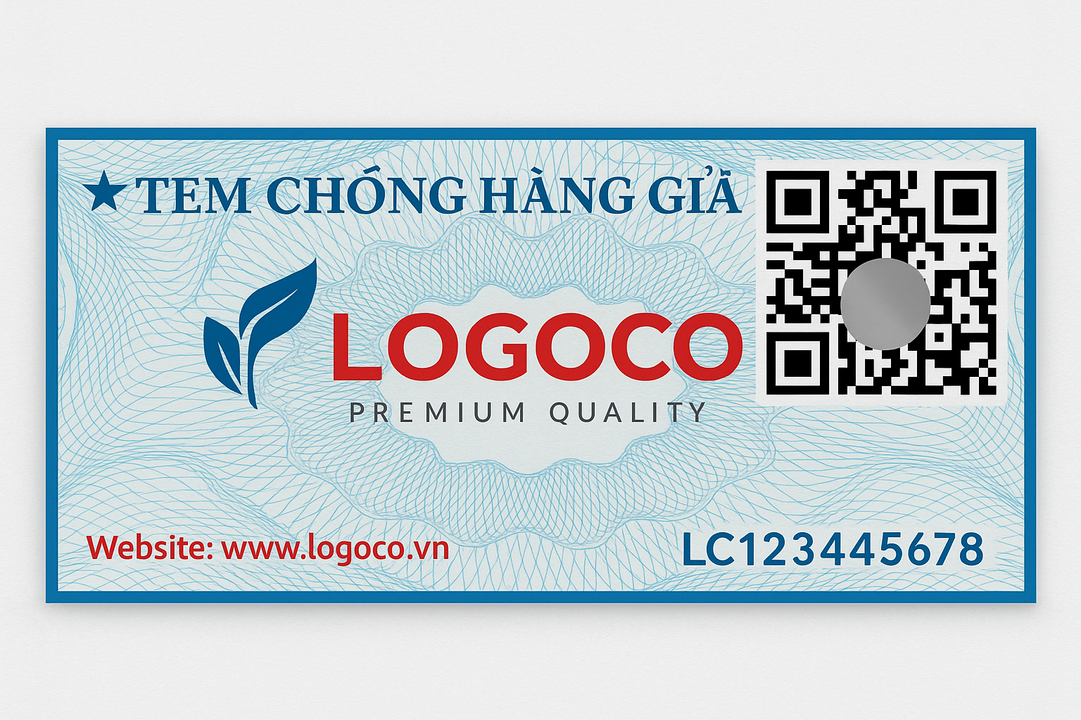 Tem chống hàng giả QR Code