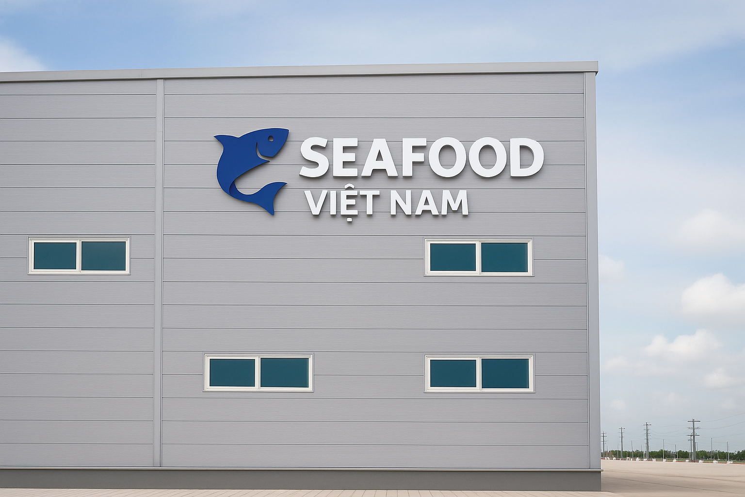 Thi công logo tòa nhà