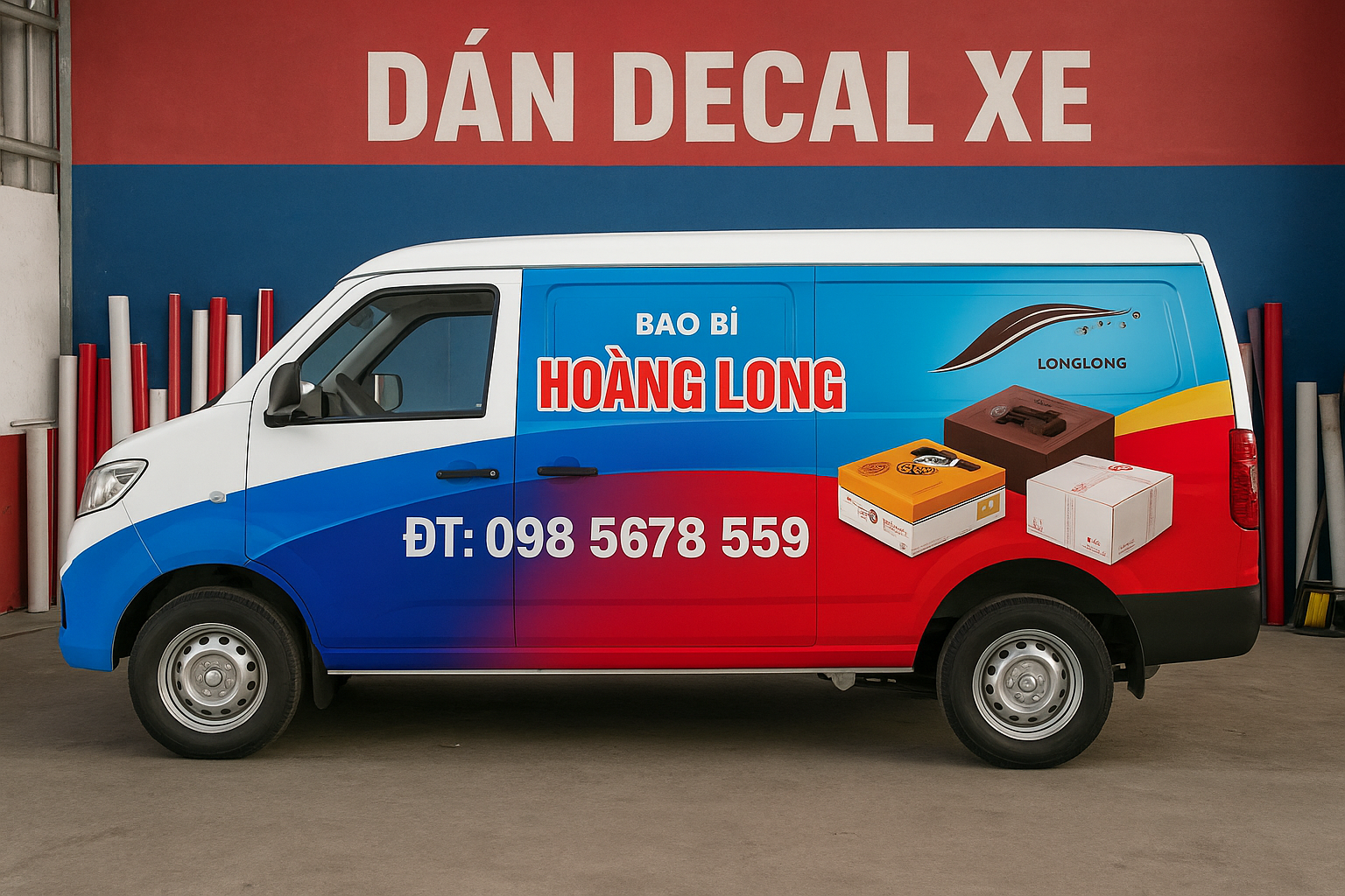 xén decal Dán Xe – Tem Trang Trí