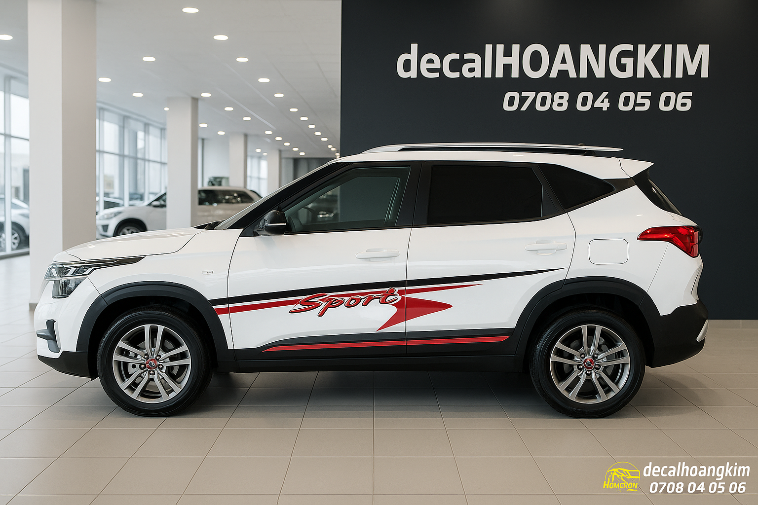 xén decal Quảng Cáo Ngoài Trời & Trên Phương Tiện